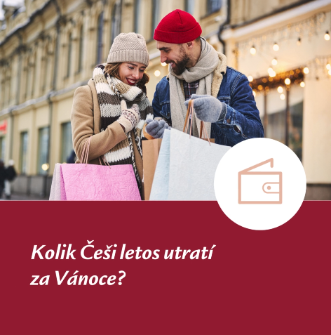 Kolik Češi letos utratí za Vánoce?